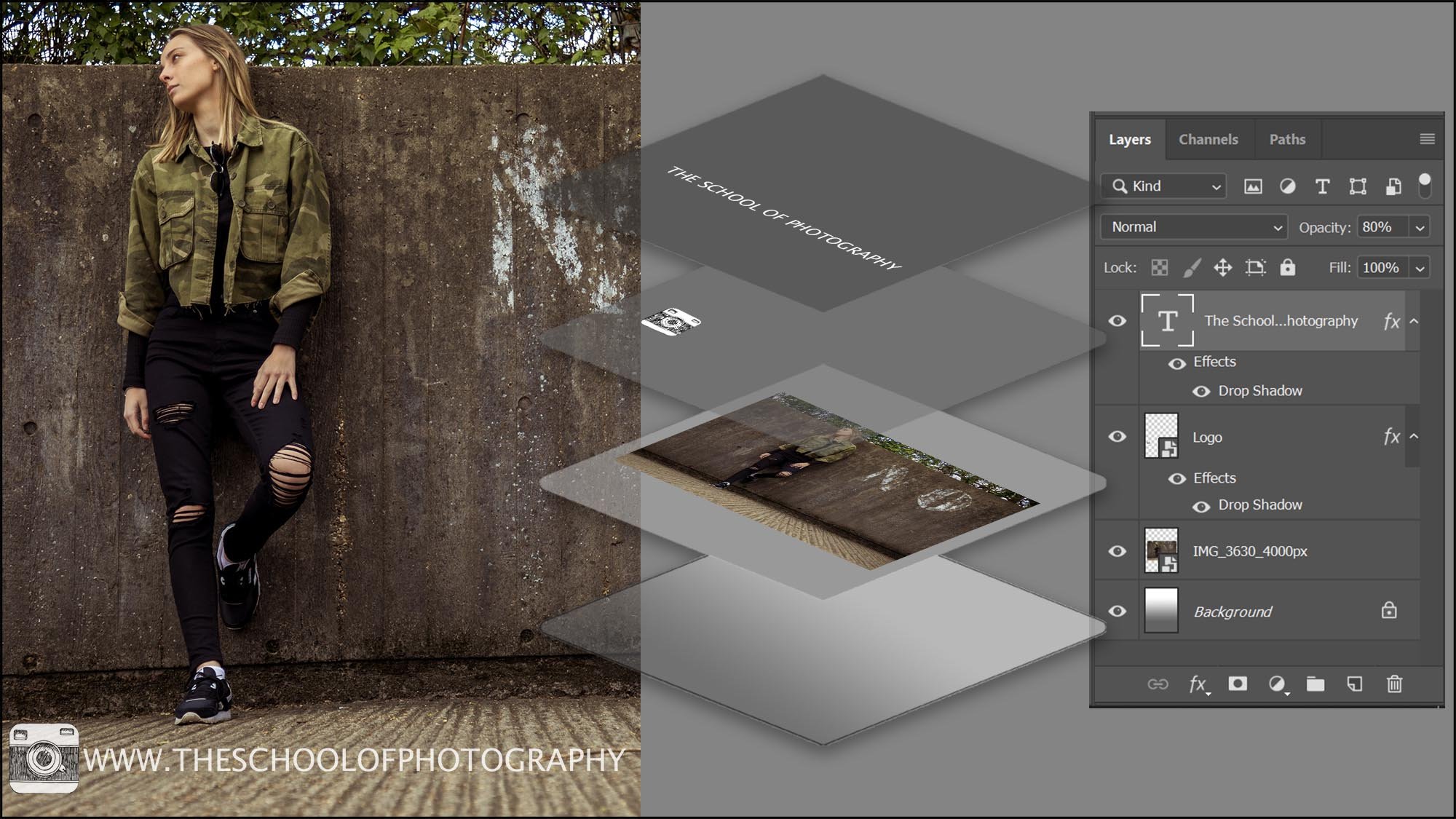 layers in Photoshop